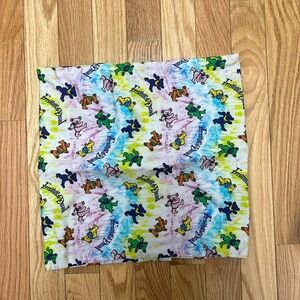 Grateful Dead Dancing Bears‎ Tie Dye Pillowcase
